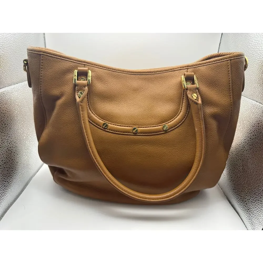 Tory Burch Amanda Tote - Camel/Tan